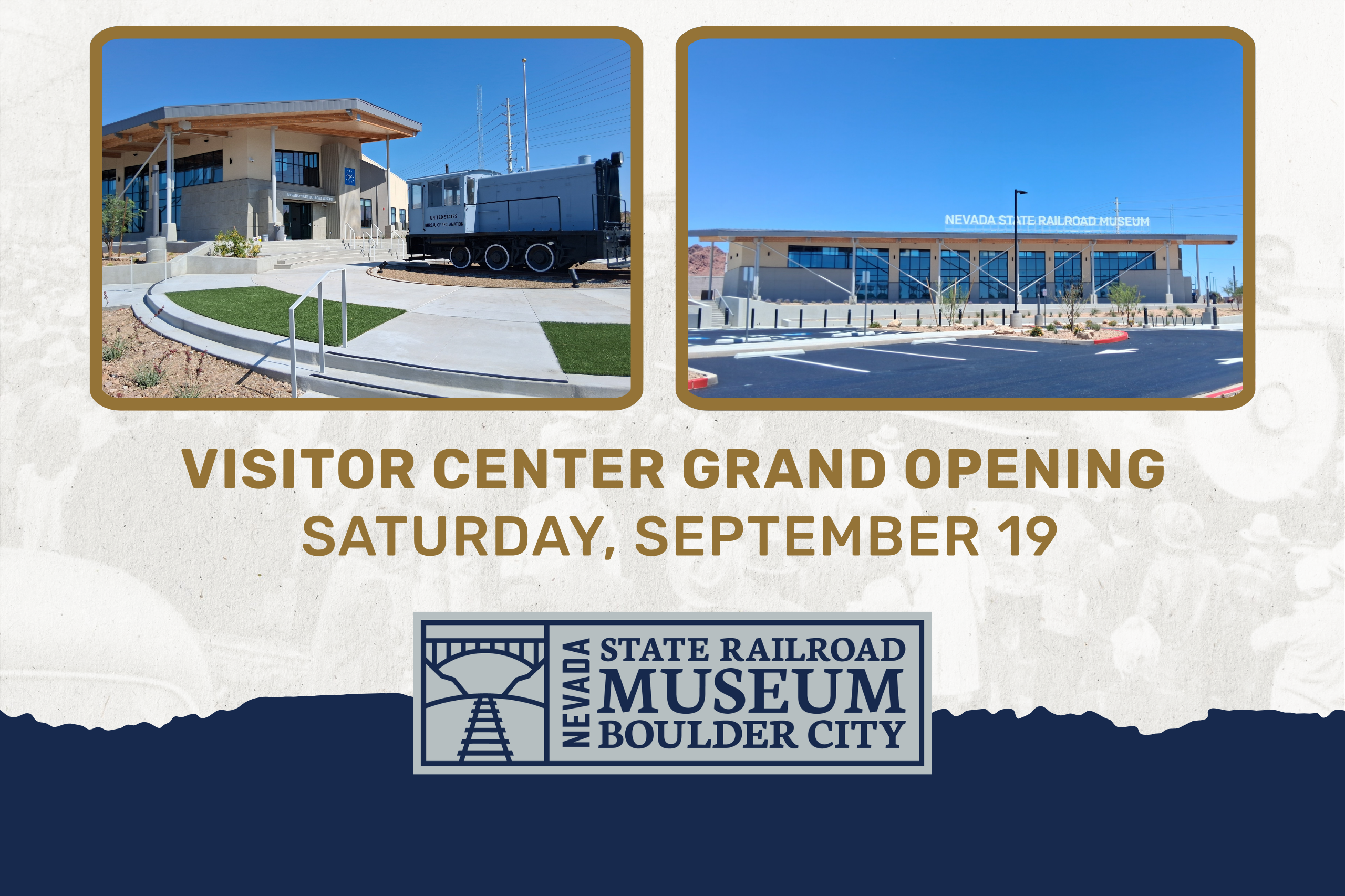 visitor center grand opening saturday, september 19, 2026