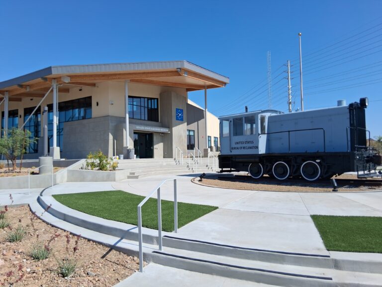 photo of Visitor Center welcome plaza